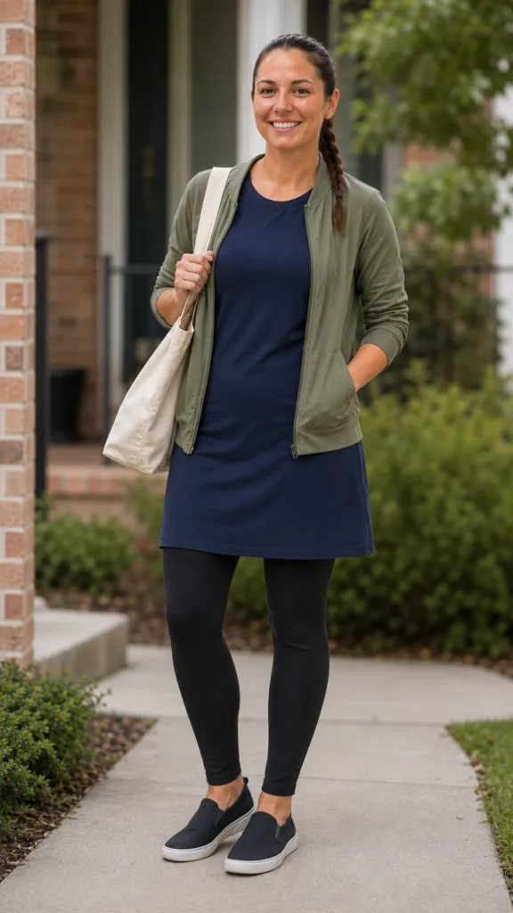 What to Wear as an RBT: 18 Work Outfit Ideas That Survive a Full ABA Session 7 Athletic Dress Layer