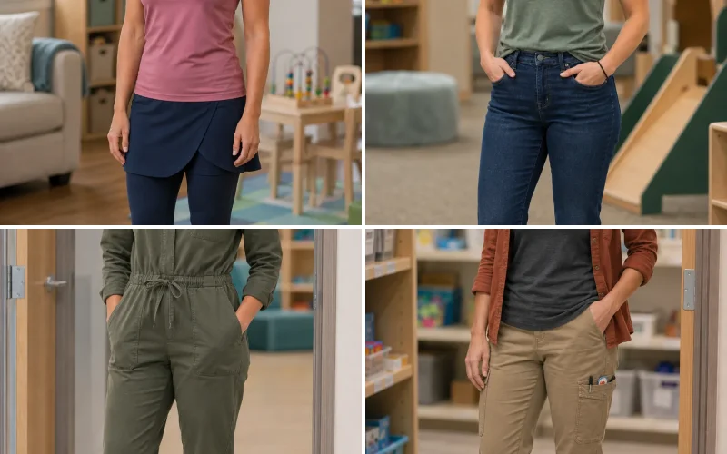 What to Wear as an RBT: 18 Work Outfit Ideas That Survive a Full ABA Session 1 What to Wear as an RBT: 18 Work Outfit Ideas That Survive a Full ABA Session